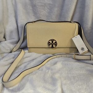Tory Burch Beige Crossbody Bag